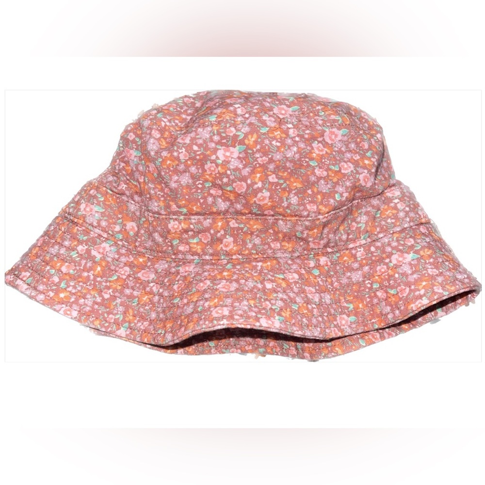Aeropostale Pink Floral Bucket Hat
